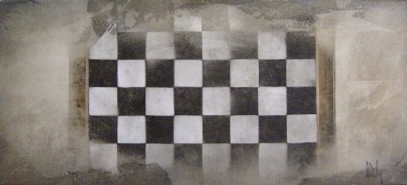 &quot;Mozaico&quot;, mixta s / t, 24 x 46 cm.